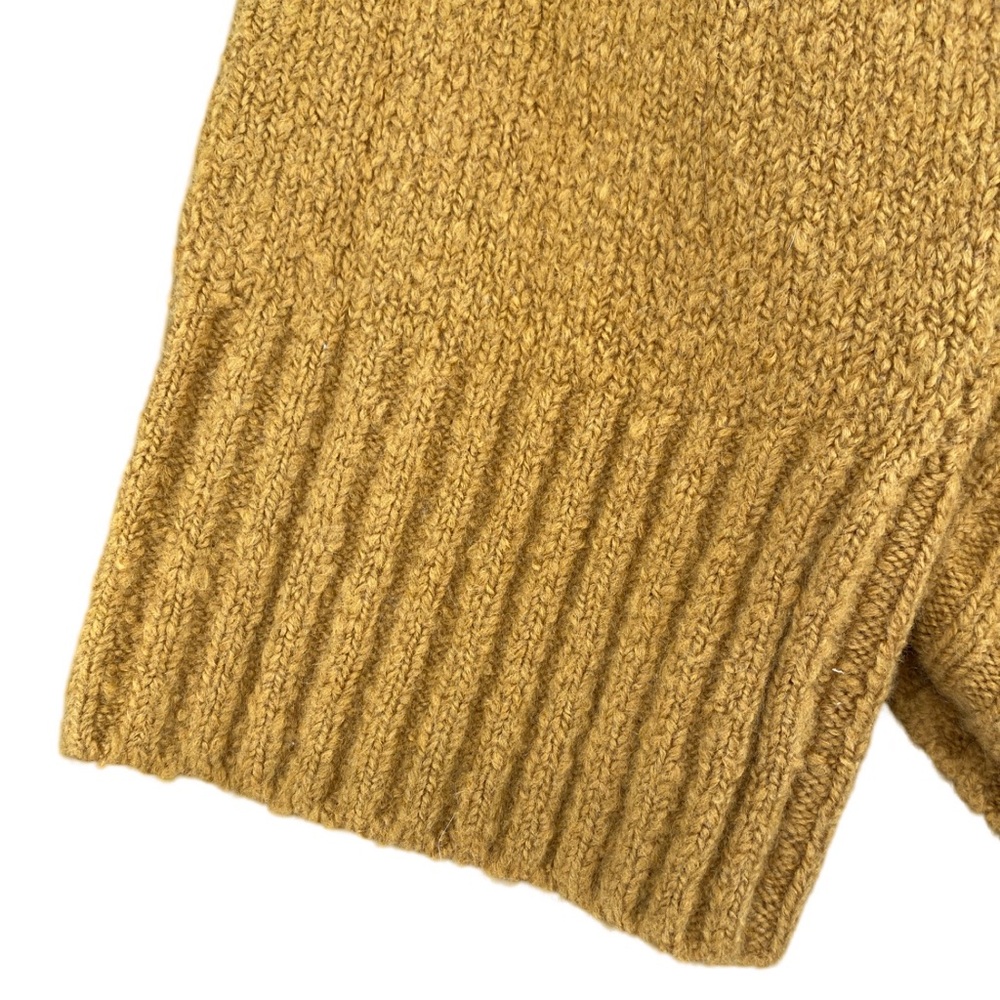 Madewell Crew Neck Mustard Pullover Fall Classic Sweater Size XXL NWT - Picture 4 of 10
